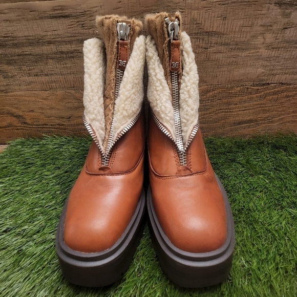 New Sam Edelman Linds Layered Booties Sz 9.0 - Picture 8 of 14